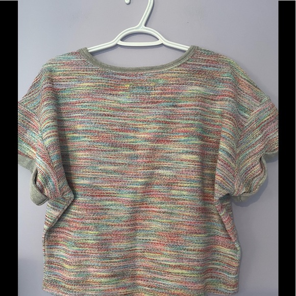 Anthropologie Saturday/Sunday Aphra Space-Dyed Knit Top - Picture 4 of 4
